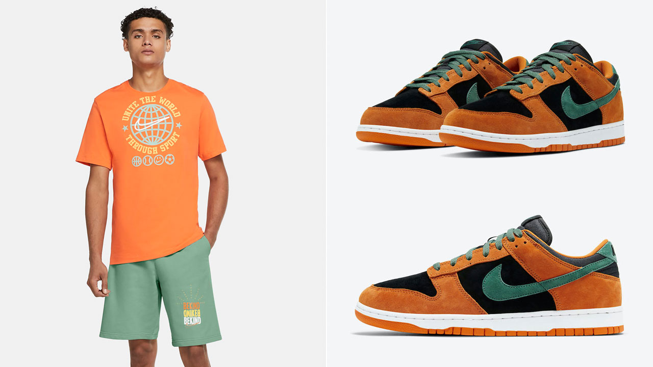 nike dunks with shorts