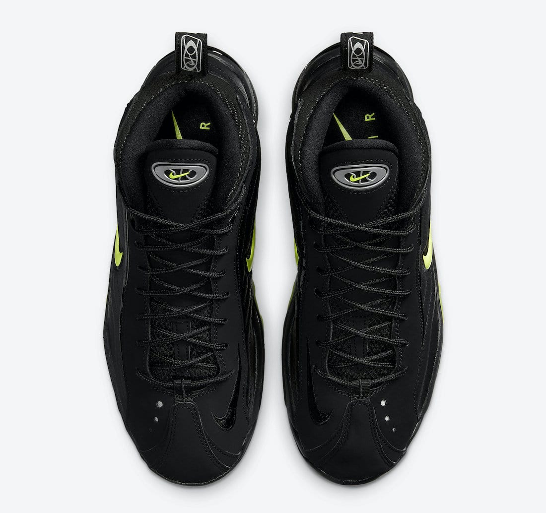 Nike Air Total Max Uptempo Black Volt DA2339 001 Release Date 3