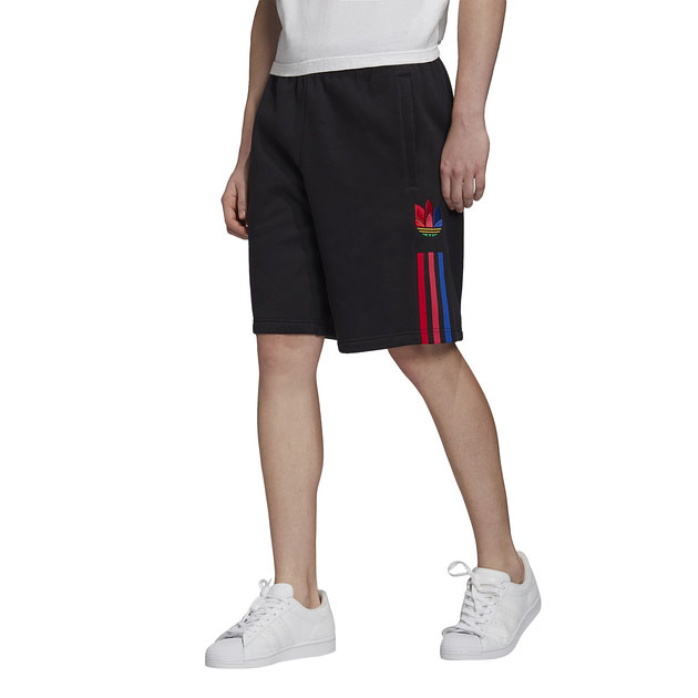 adidas-originals-3d-trefoil-black-shorts