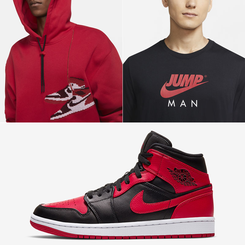 jordan 1 mid banned outfits
