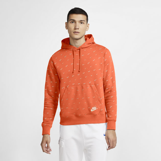 jordan-13-starfish-orange-nike-hoodie