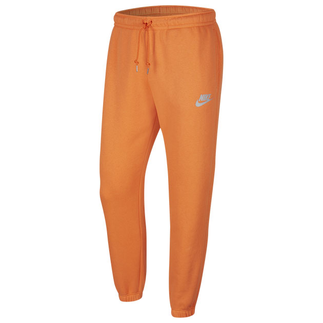 jordan-13-starfish-orange-nike-jogger-pants
