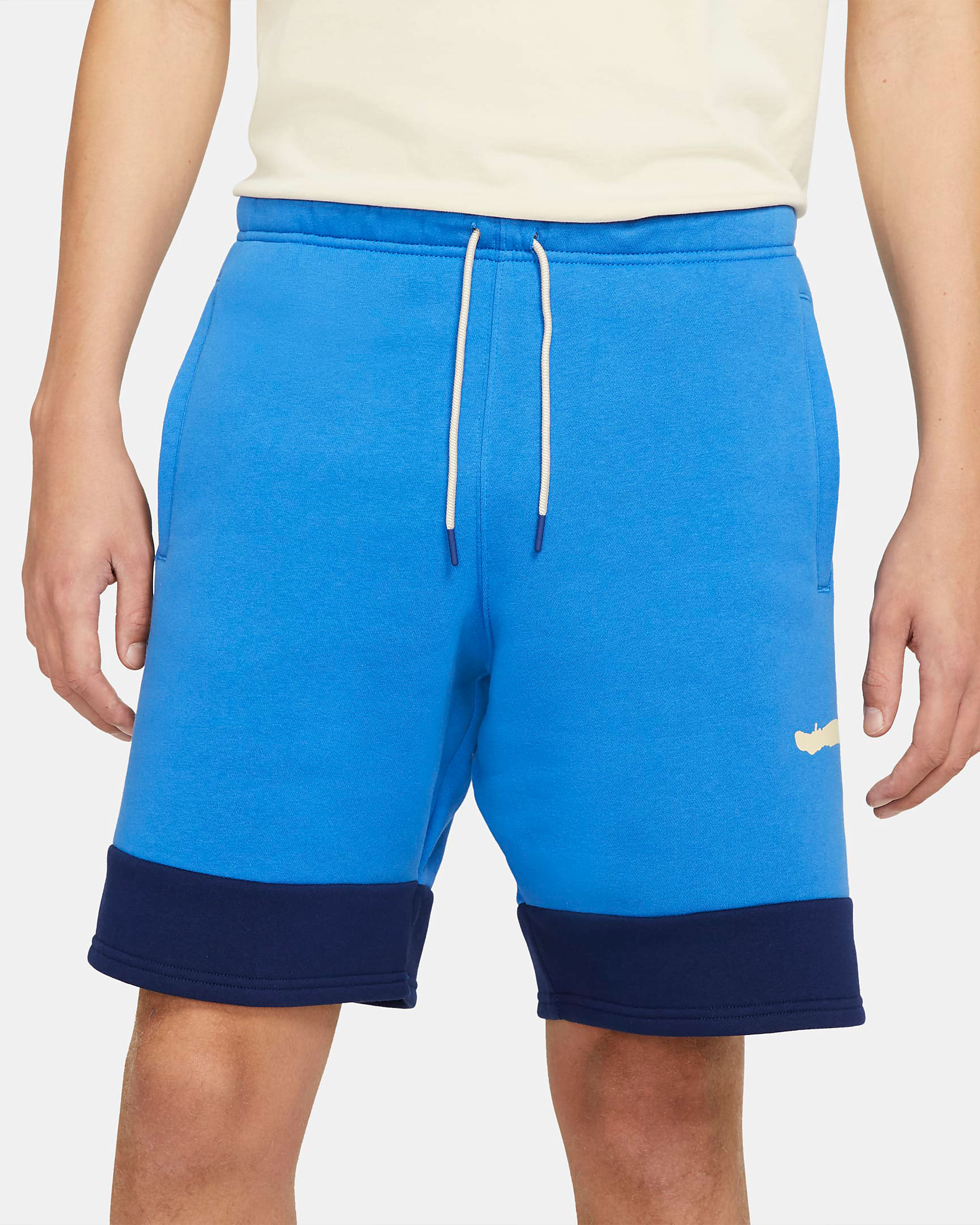 jordan unc fleece shorts
