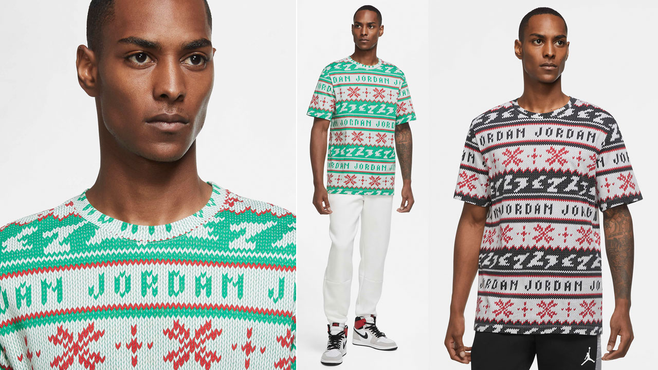 jordan-ugly-sweater-holiday-t-shirt