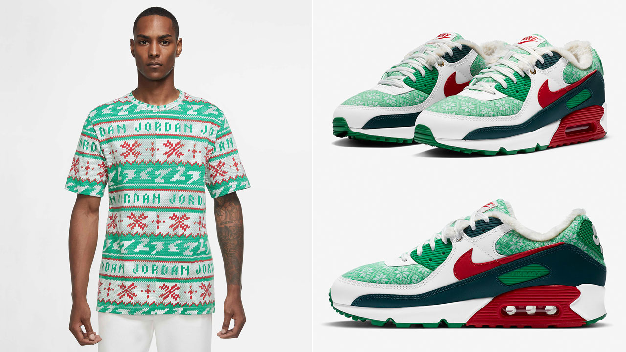 لآلئك Nike Air Max 90 Nordic Christmas Outfits | SneakerFits.com لآلئك