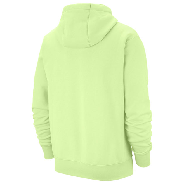 nike hoodie light green
