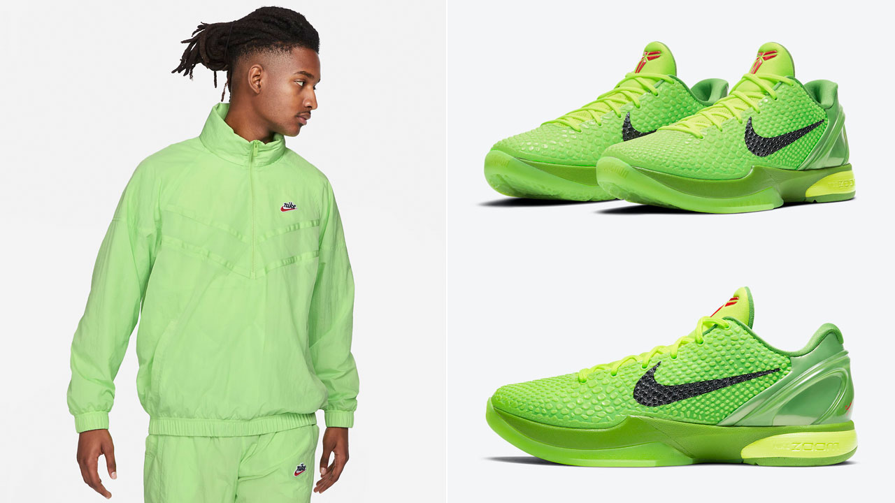 nike-kobe-6-protro-grinch-clothing-outfit-match