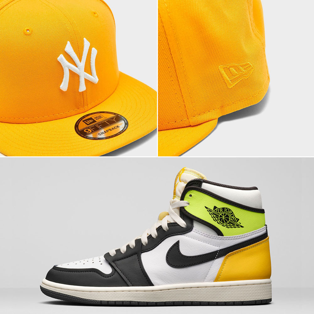 jordan-1-volt-gold-new-york-yankees-snapback-hat