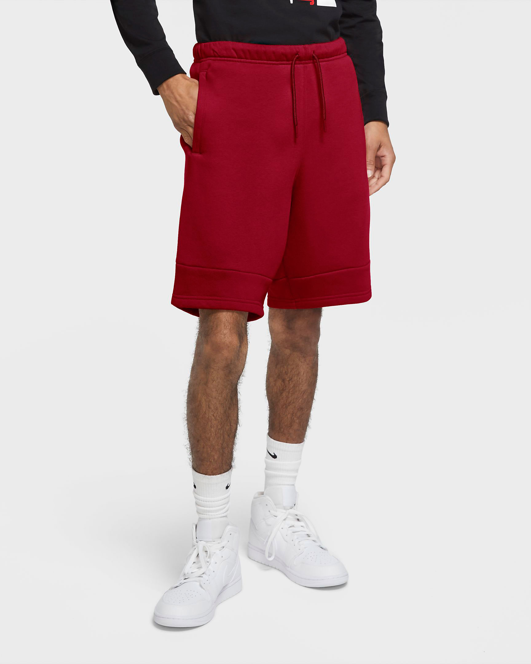 jordan-carmine-red-jumpman-fleece-shorts-1