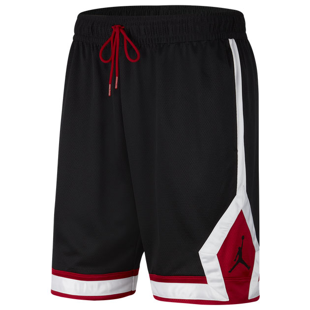 jordan-jumpman-diamond-shorts-black-carmine-red-white