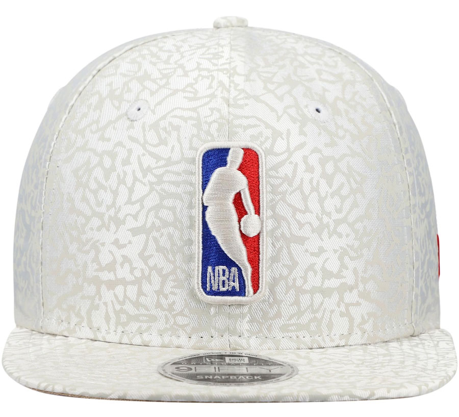 New Era NBA Cement Sneaker Hook HatNBA New Era White Cement 