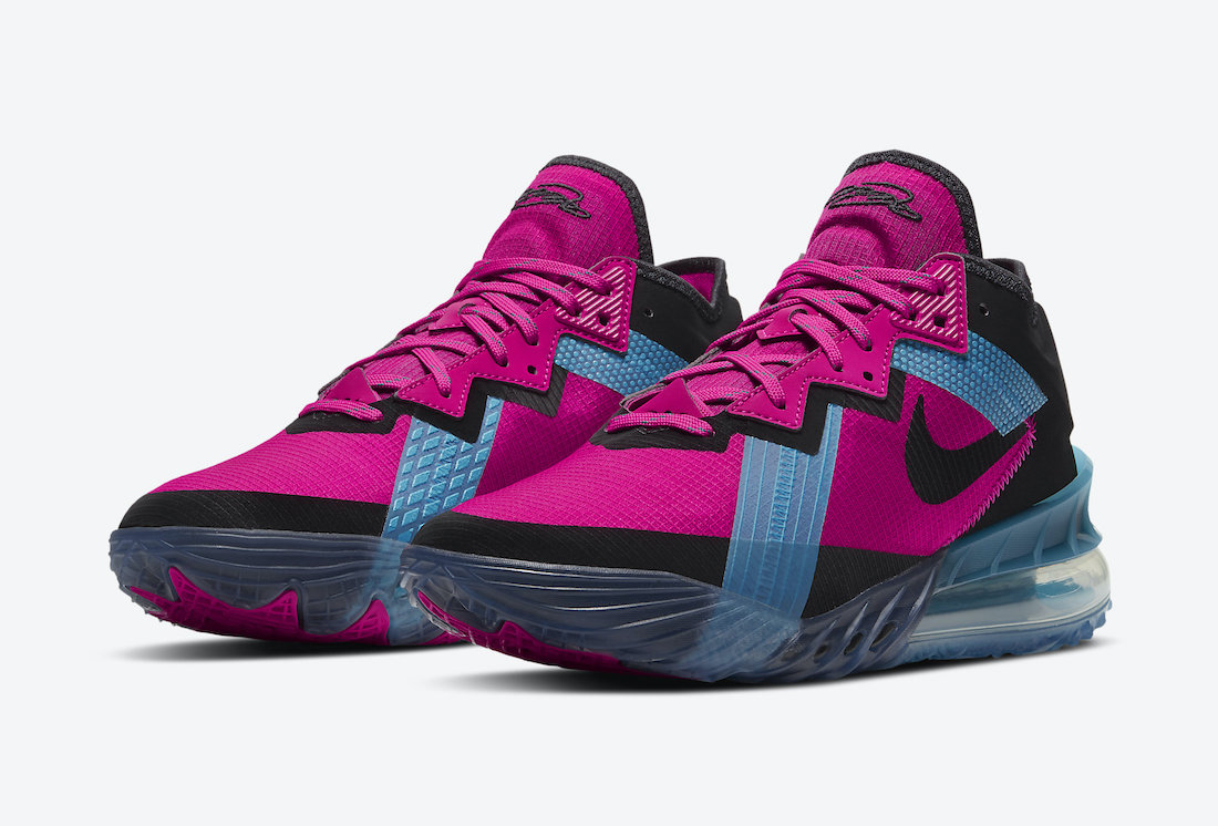 Nike-LeBron-18-Low-Neon-Nights-CV7562-600-Release-Date