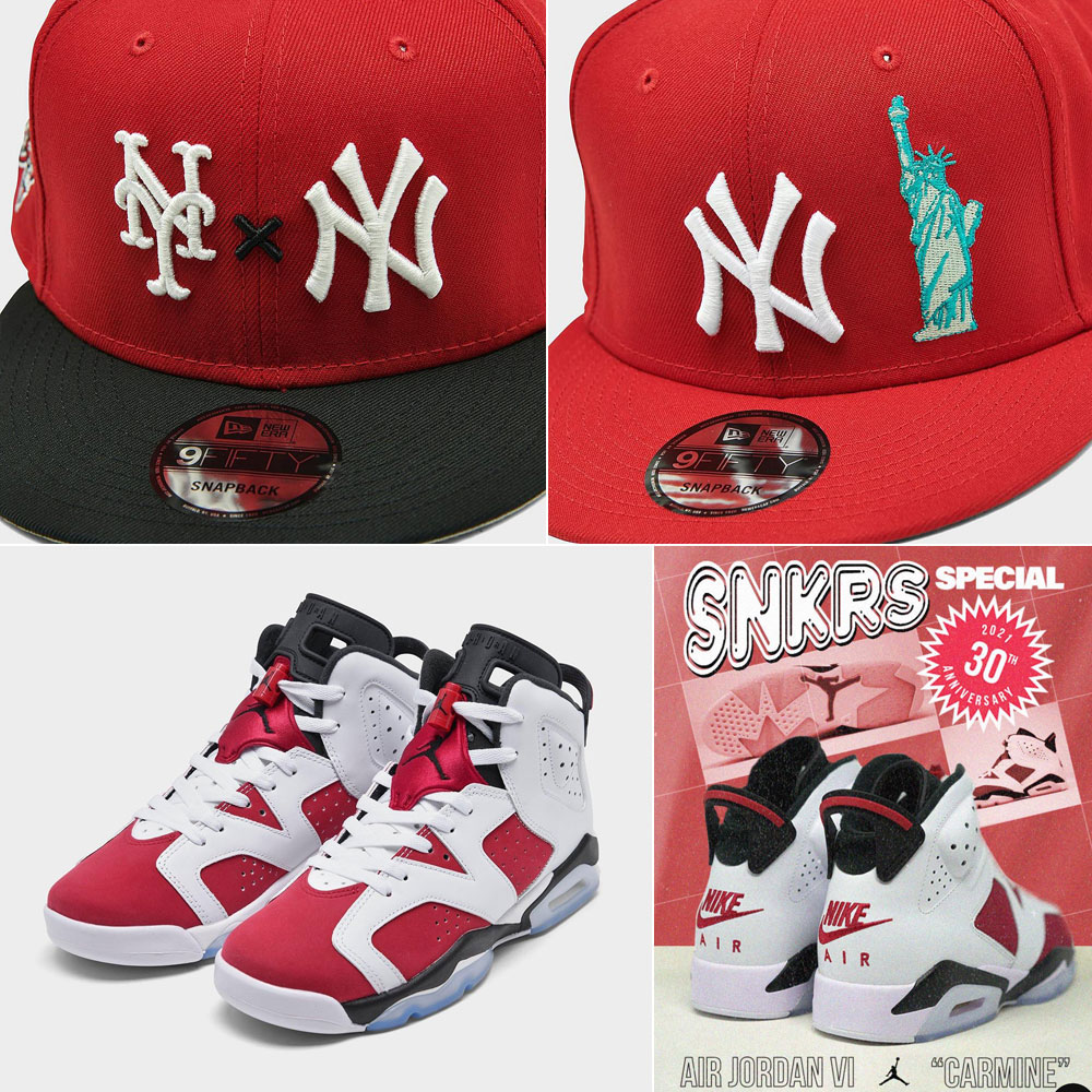 jordan-6-carmine-new-era-new-york-yankees-red-snapback-hats