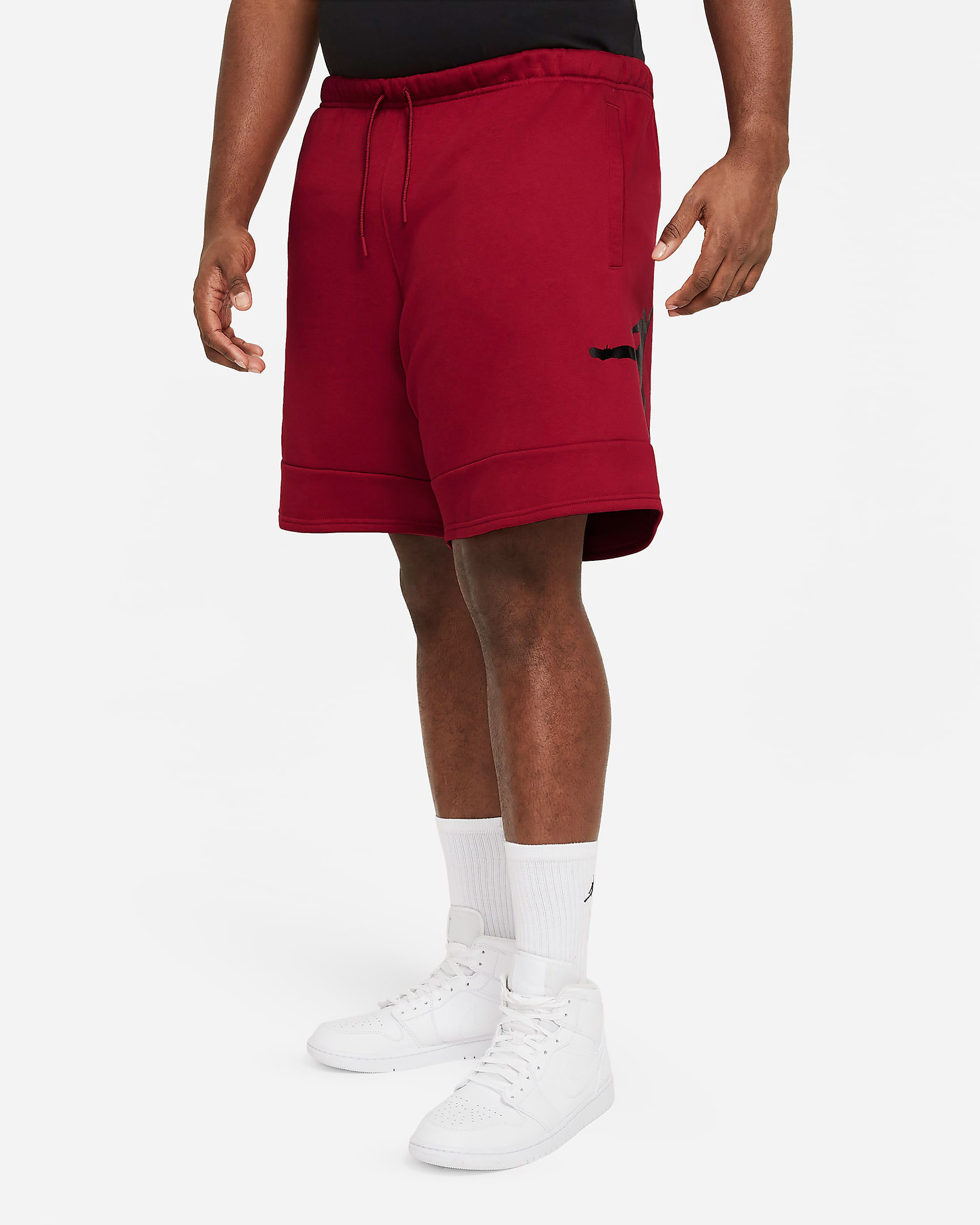 jordan-jumpman-fleece-shorts-gym-red-black-2