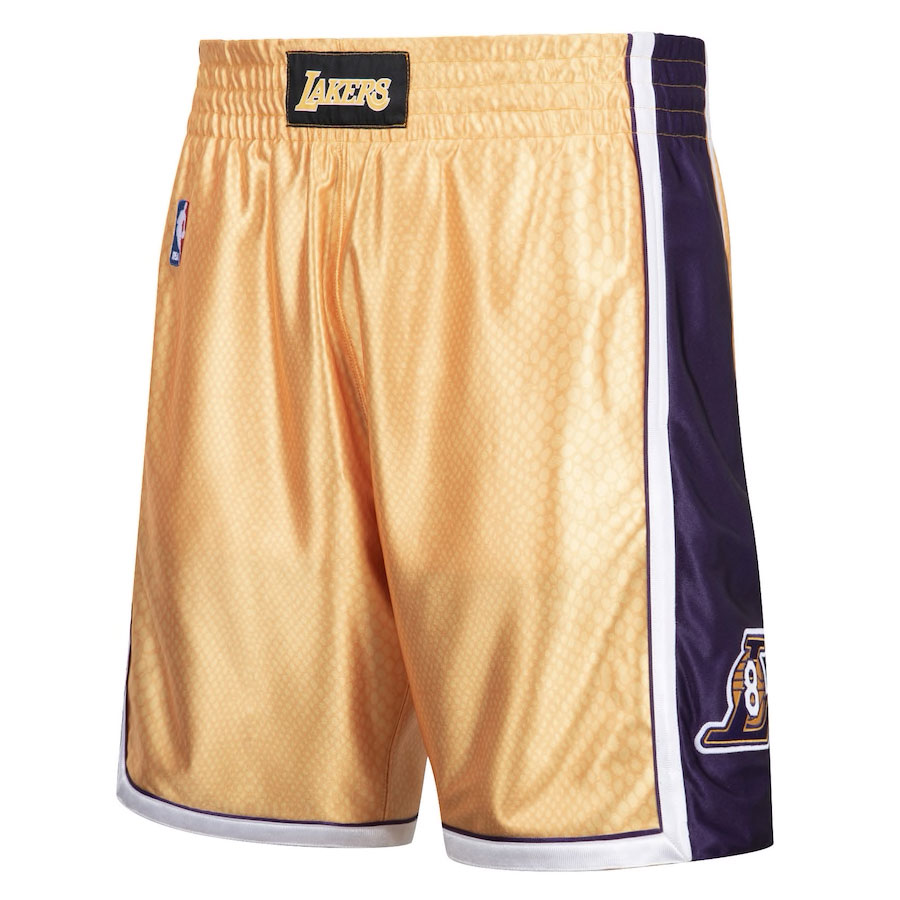 kobe-bryant-lakers-reversible-snakeskin-gold-number-8-shorts-front