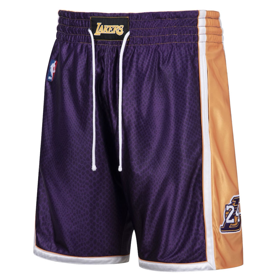 kobe-bryant-lakers-reversible-snakeskin-purple-number-24-shorts-front