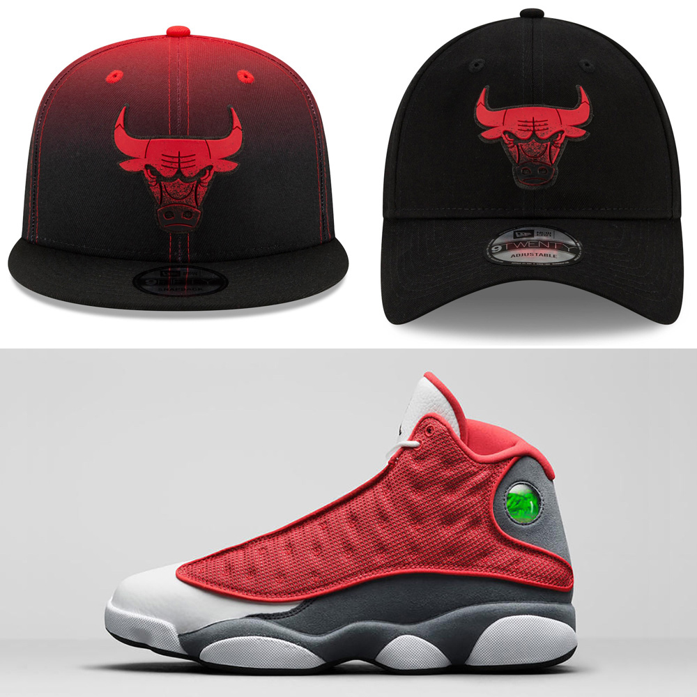 jordan-13-red-flint-hats