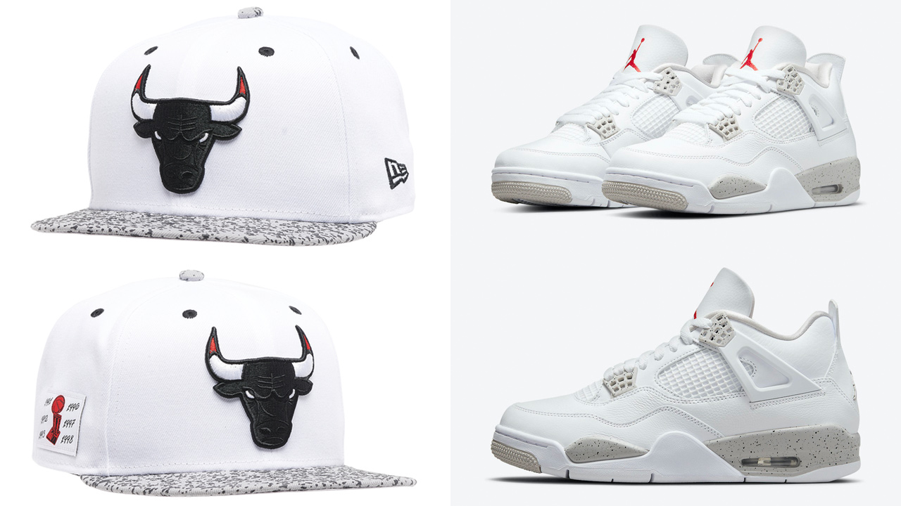jordan-4-white-oreo-tech-grey-bulls-hat