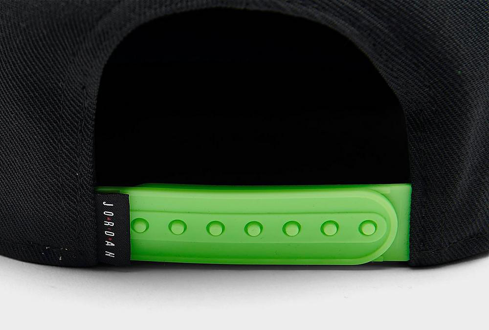 electric green jordan hat