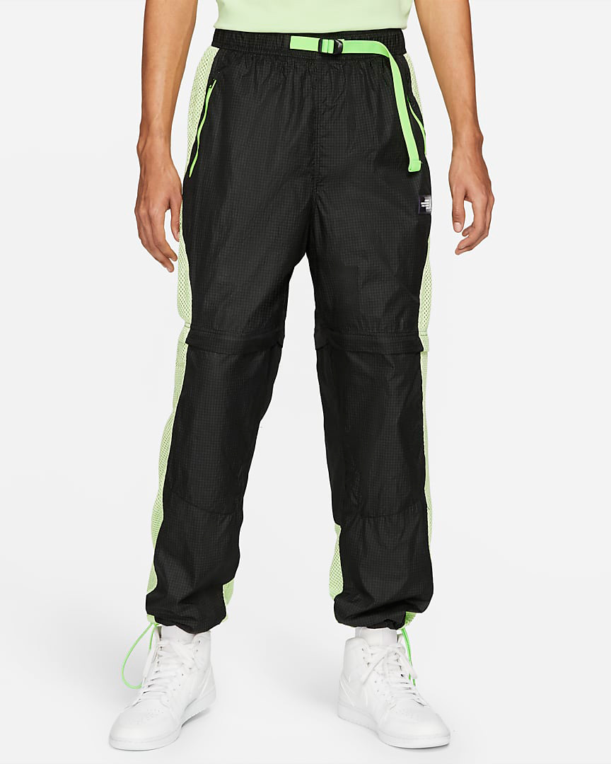 jordan-6-black-electric-green-pants-shorts-1
