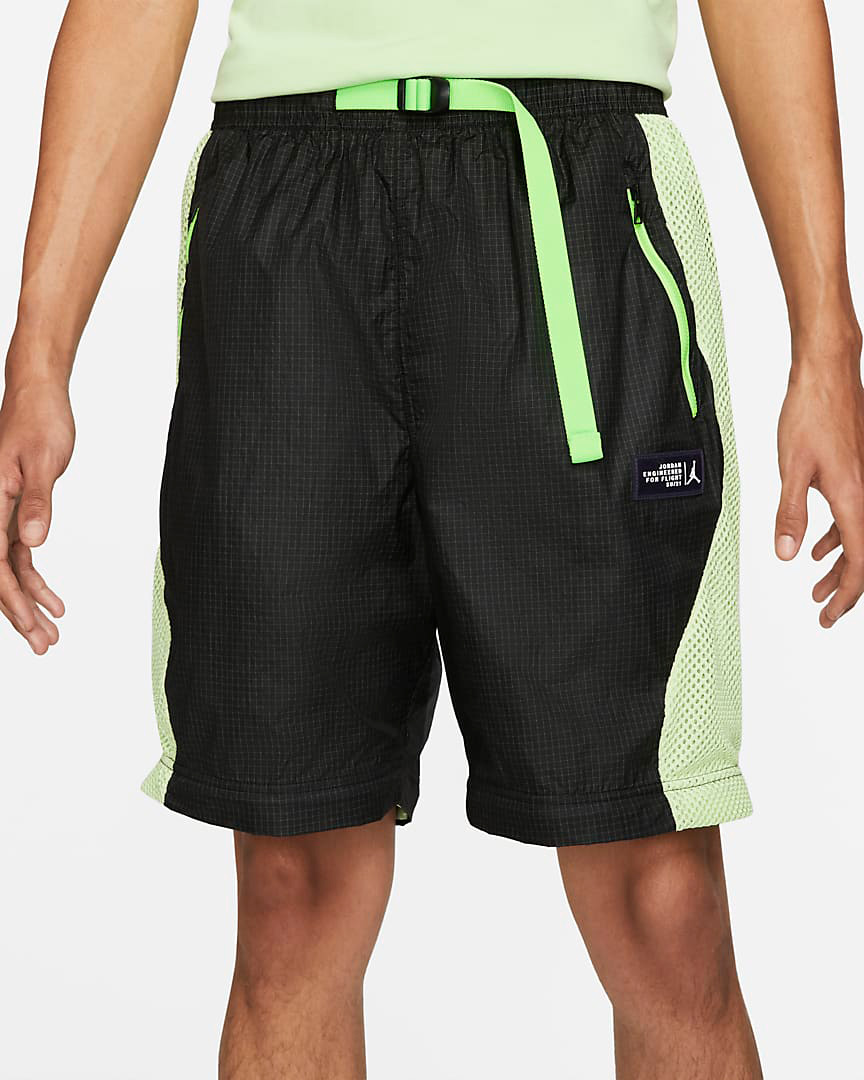 jordan-6-black-electric-green-shorts