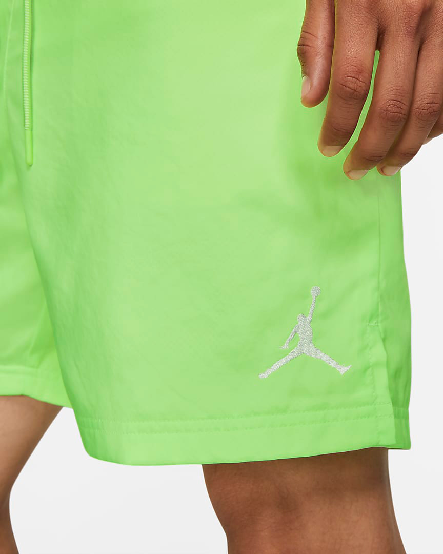 jordan-electric-green-poolside-shorts-2