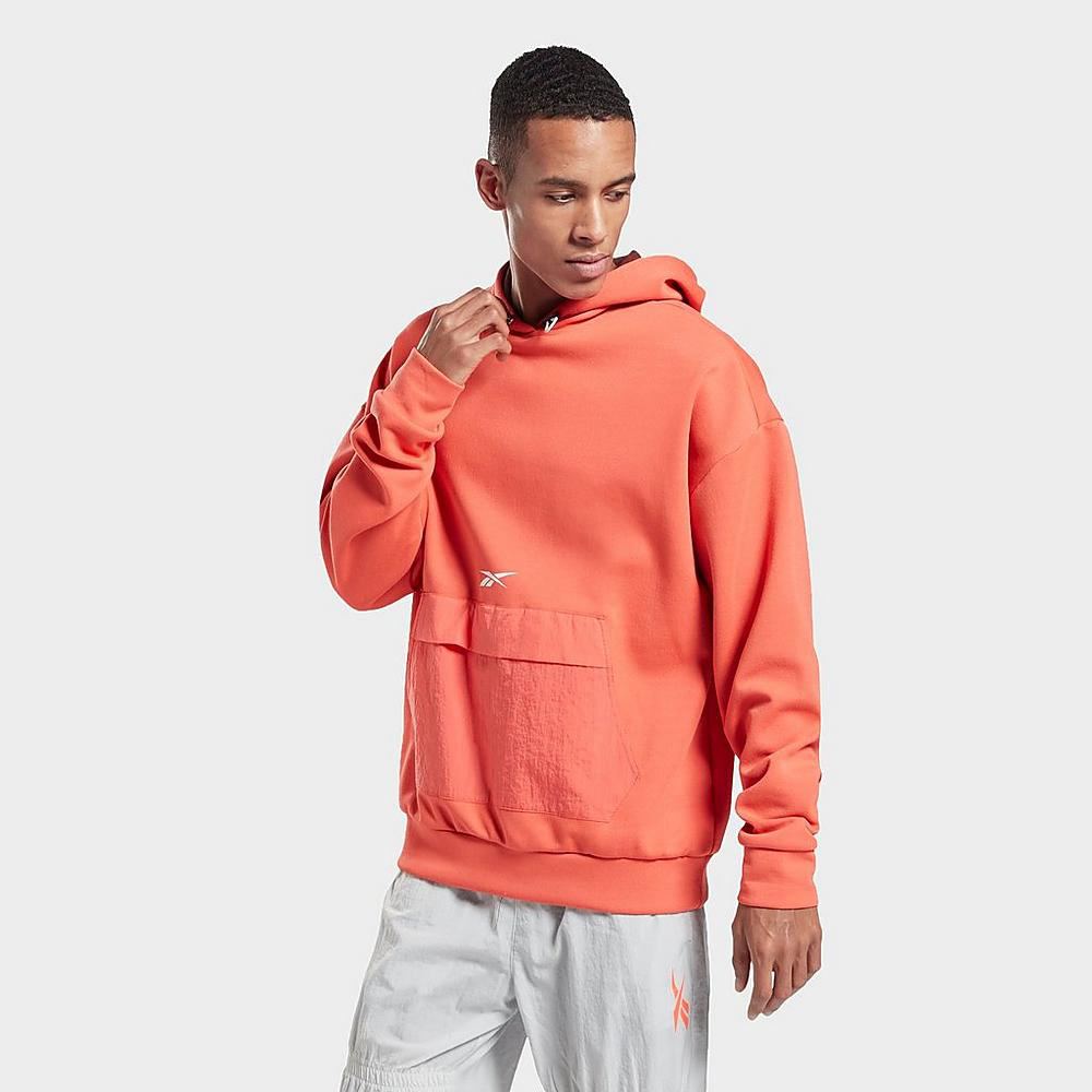reebok-classics-orange-hoodie