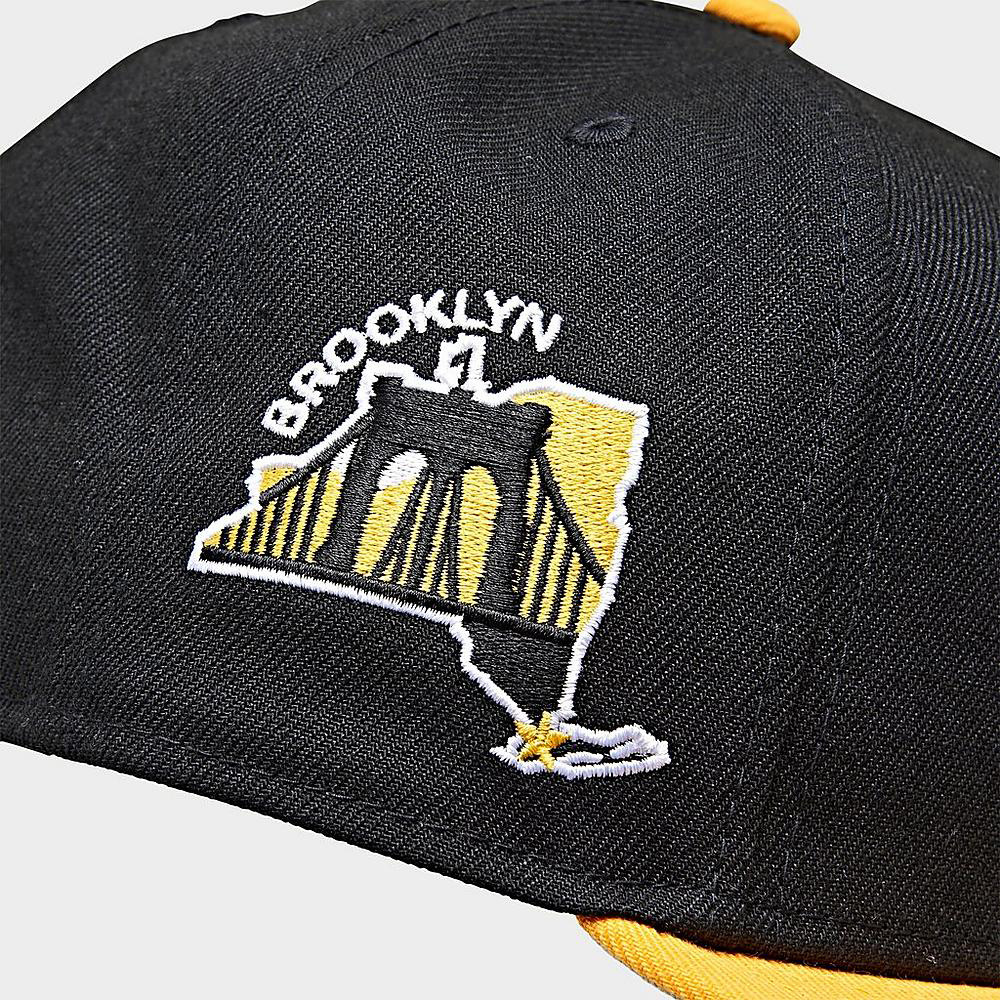 brooklyn-nets-black-yellow-new-era-snapback-hat-4