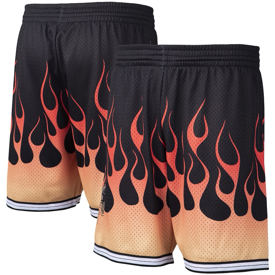 mitchell-and-ness-nba-flames-shorts