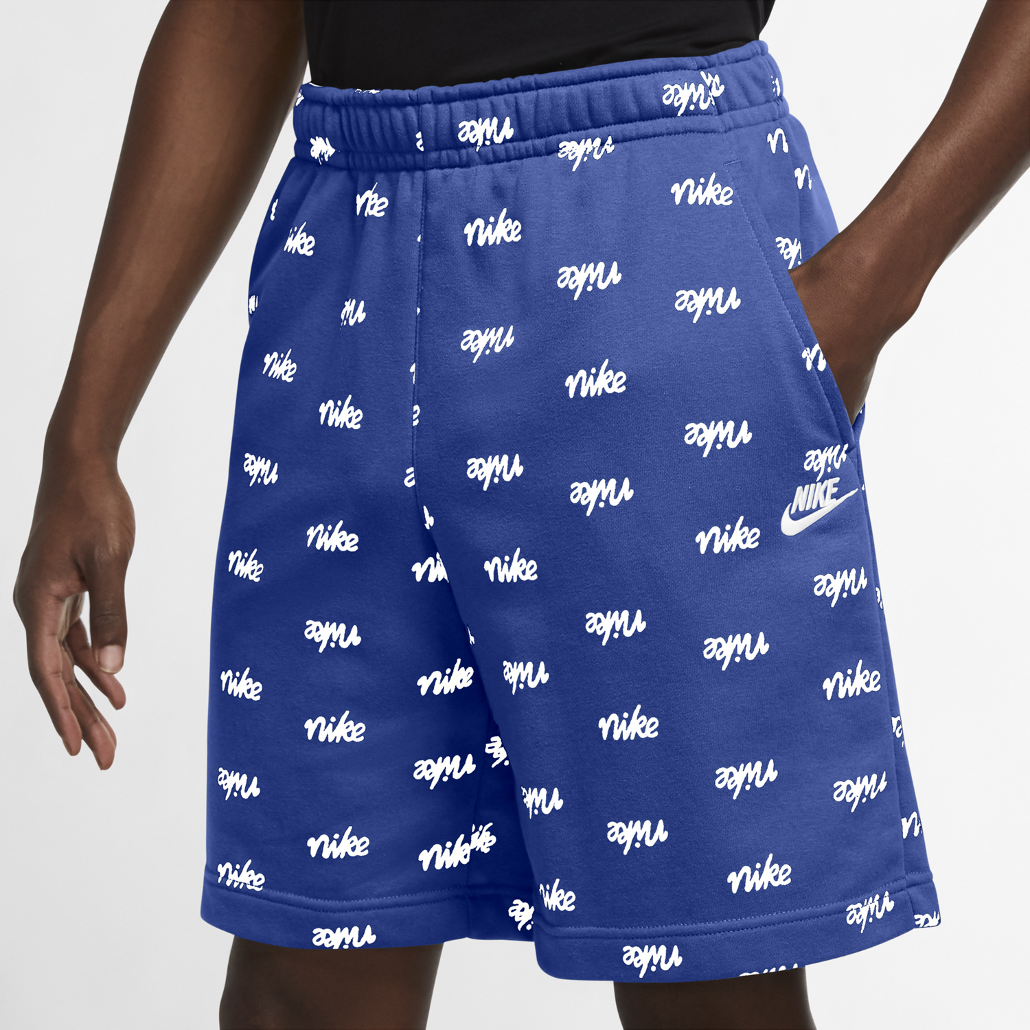 nike-club-script-aop-royal-blue-shorts