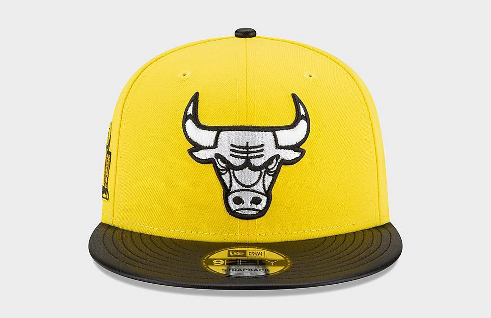 air-jordan-4-lightning-yellow-new-era-bulls-snapback-hat-4