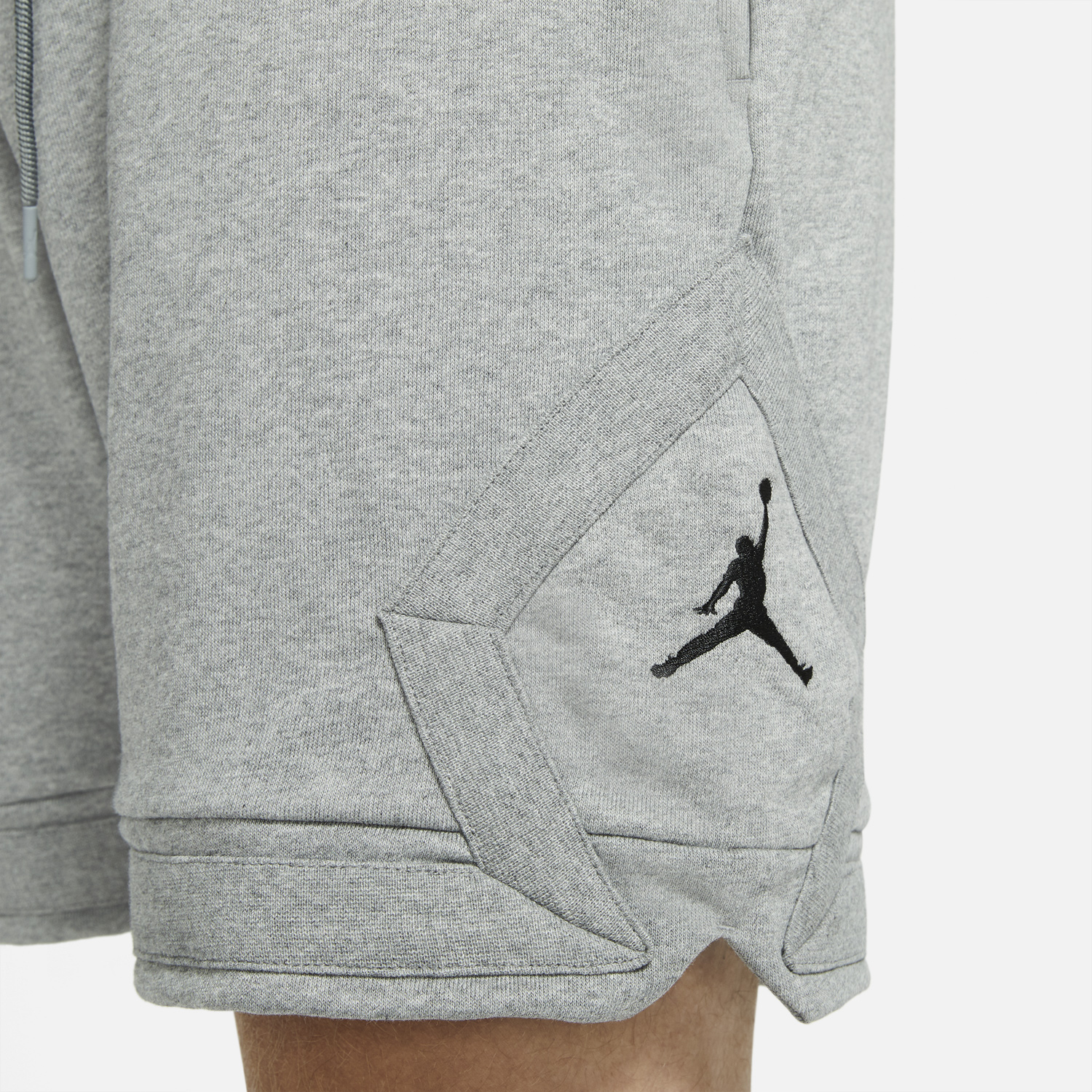 jordan-grey-jumpman-diamond-fleece-shorts-2