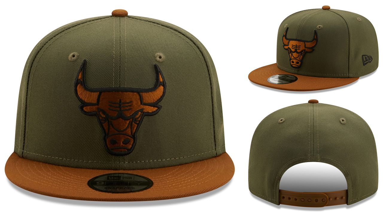 chicago-bulls-new-era-olive-brown-snapback-cap