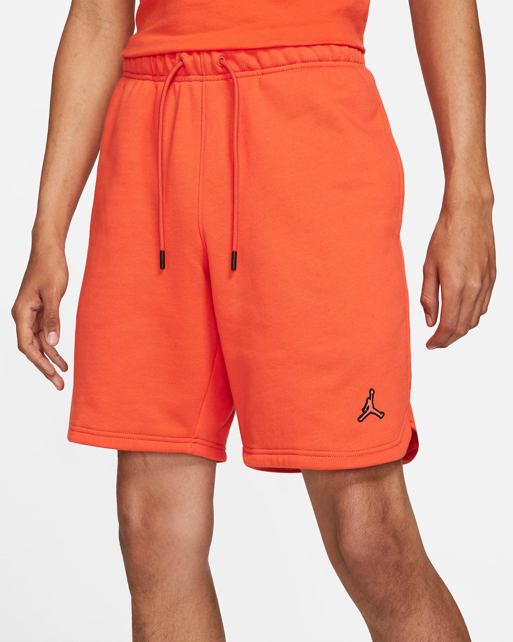 jordan-orange-essential-fleece-shorts-2