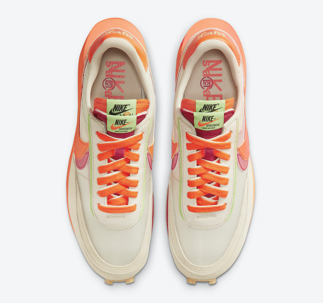 Clot-Sacai-Nike-LDWaffle-Orange-Blaze-DH1347-100-Release-Date-3