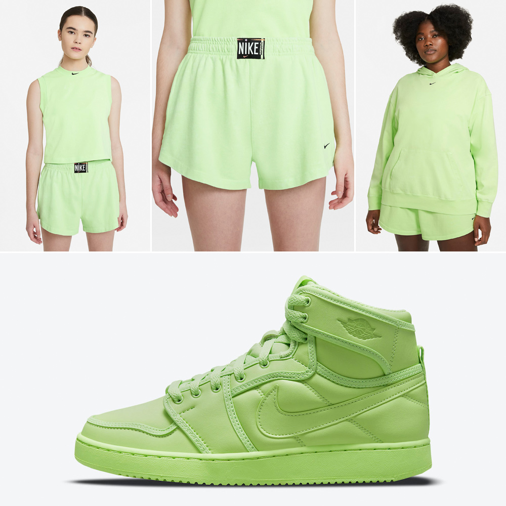 jordan-1-ko-billie-eilish-ghost-green-clothing-outfits