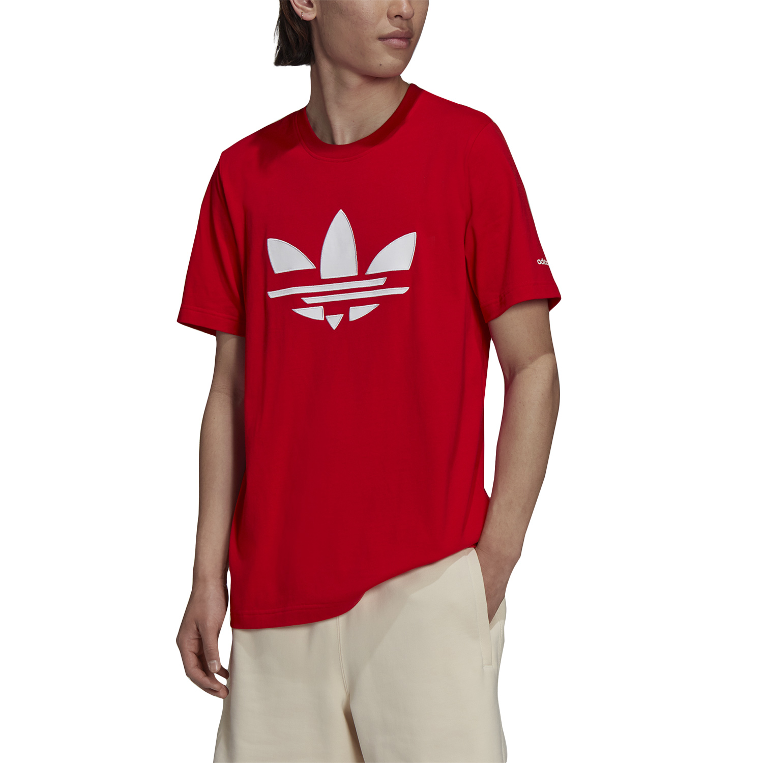 adidas-red-shattered-trefoil-shirt