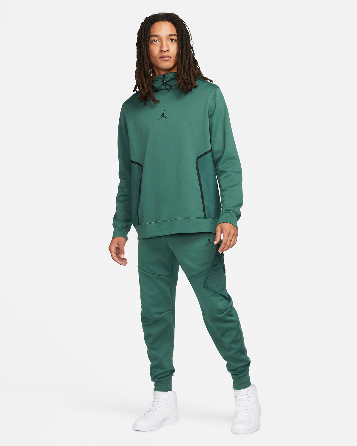 jordan-noble-green-dri-fit-air-statement-hoodie-pants-outfit