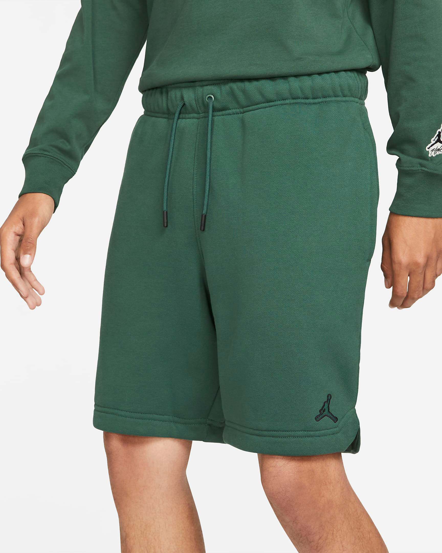 jordan-noble-green-essentials-fleece-shorts-2