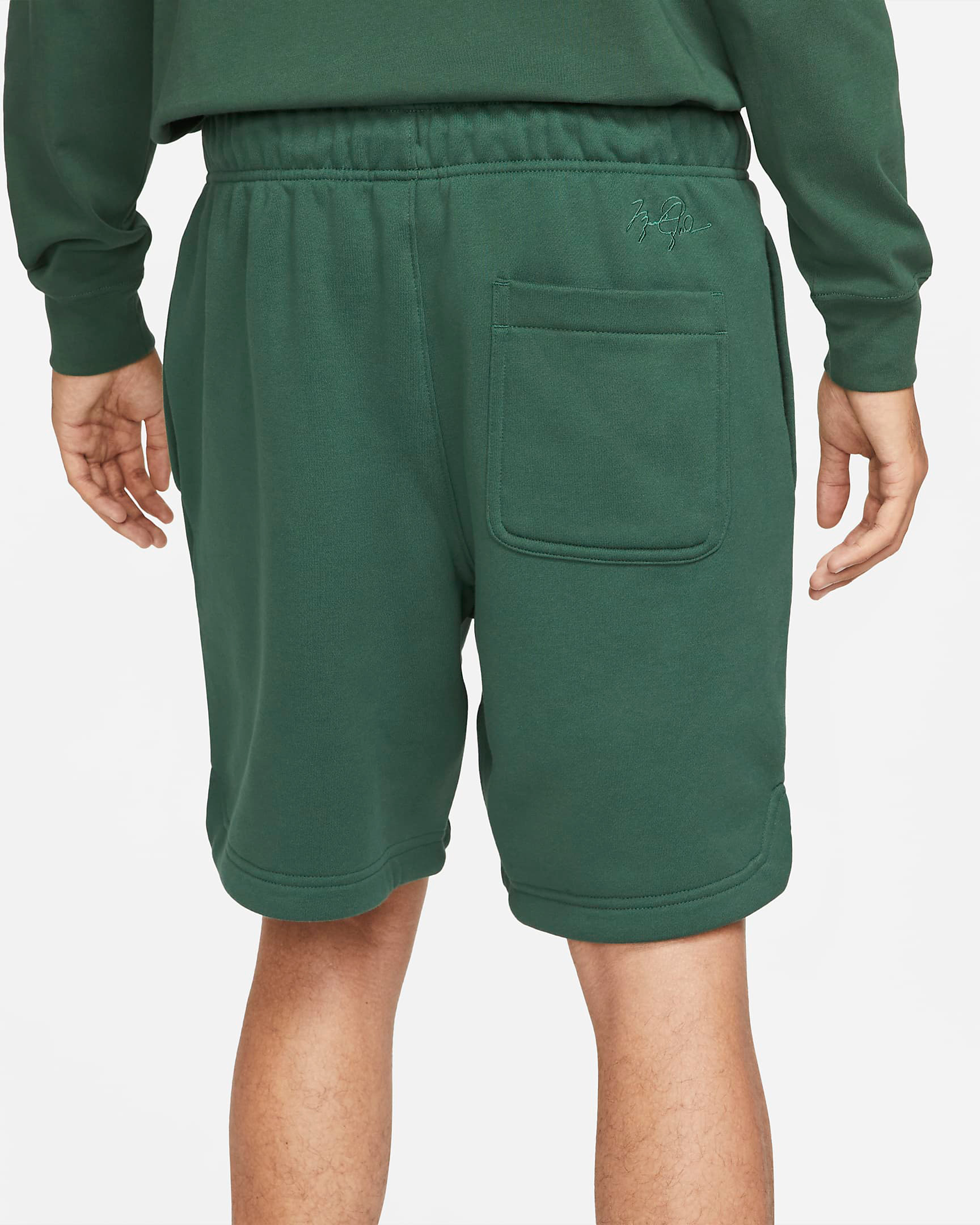 jordan-noble-green-essentials-fleece-shorts-3