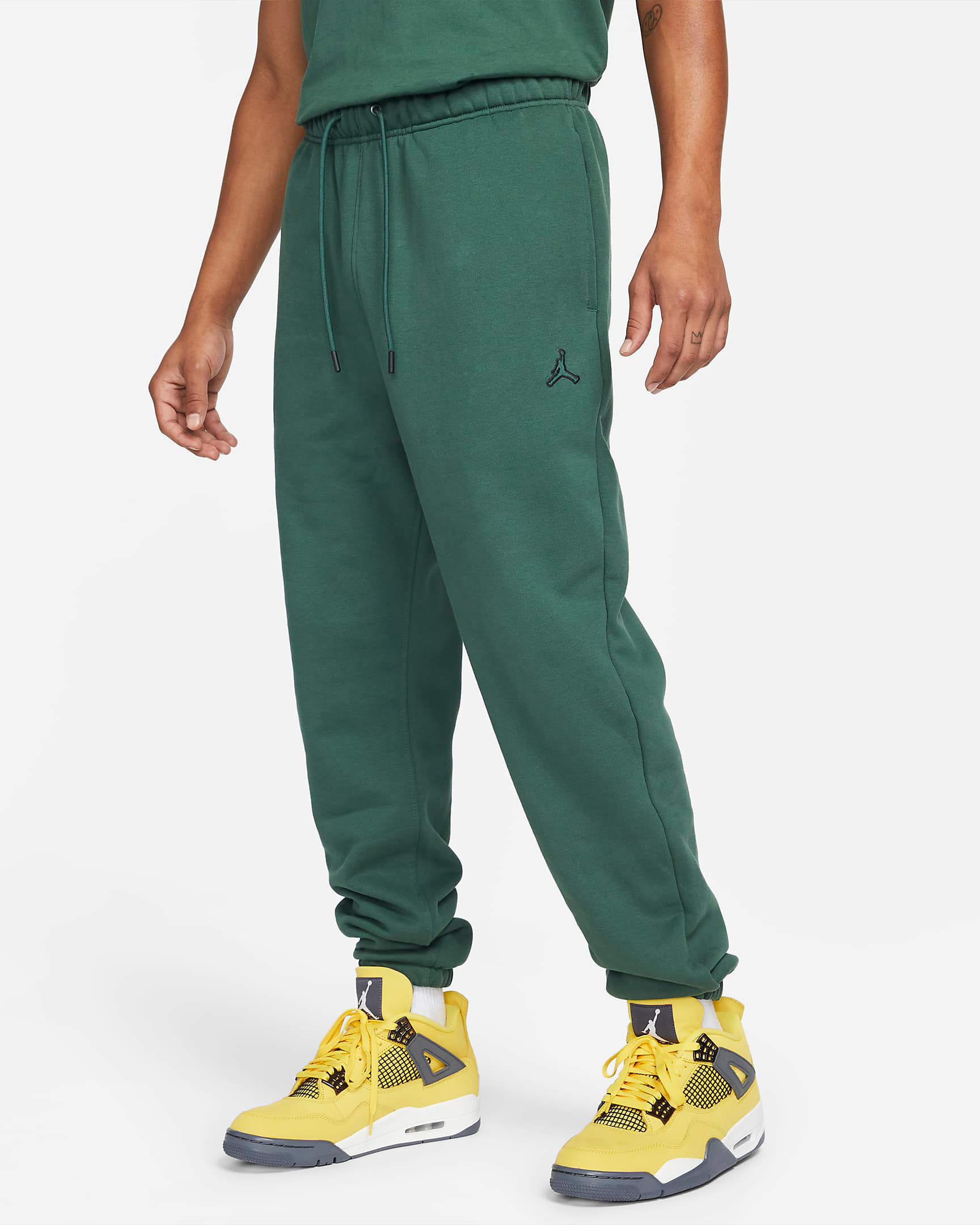 jordan-noble-green-statement-fleece-pants-1