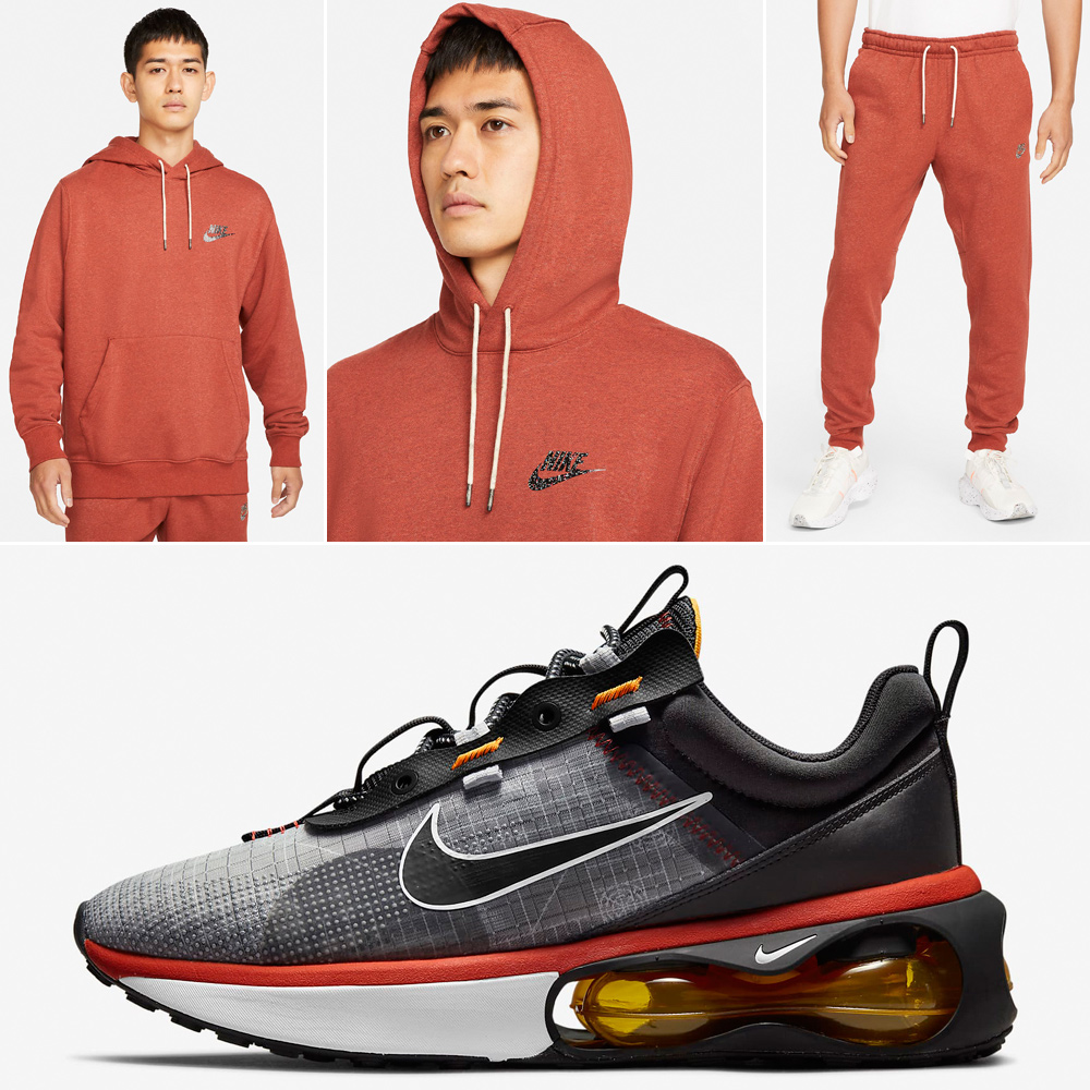 nike-air-max-2021-mystic-red-cosmic-clay-hoodie-pants-matching-outfit