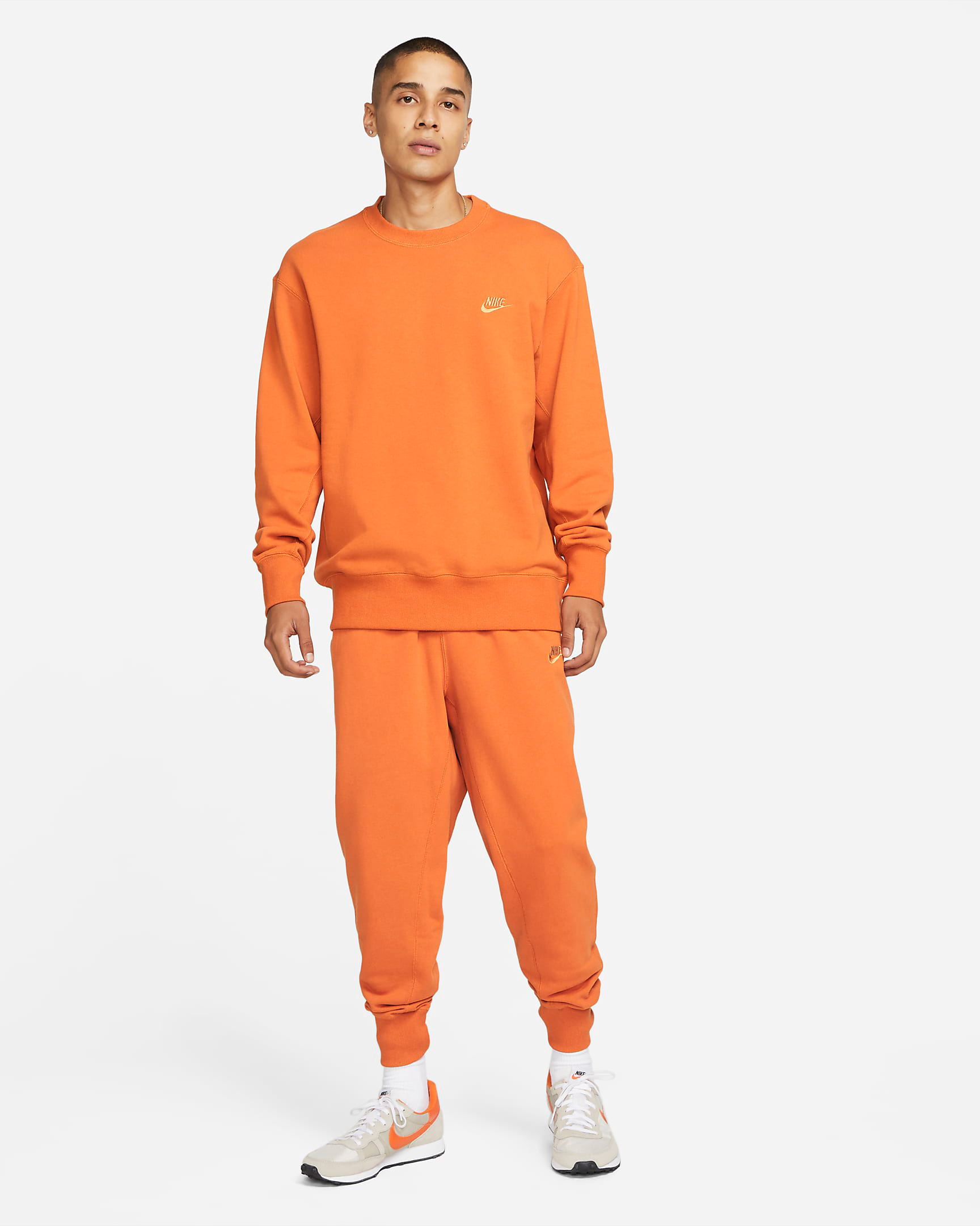 Nike Hot Curry Orange Clothing Shirts Sneaker Outfits