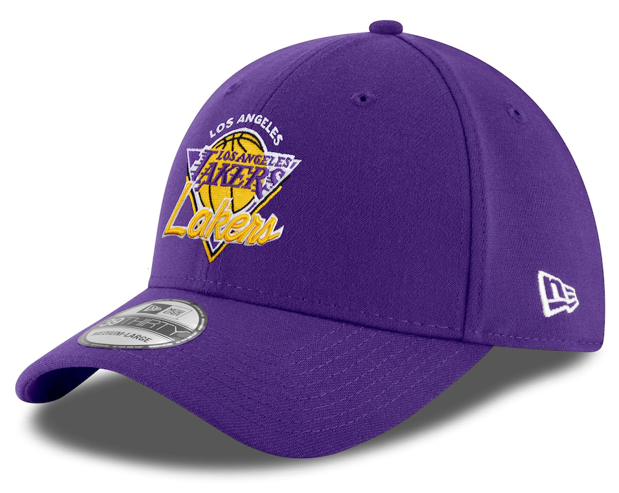 jordan-13-court-purple-lakers-snapback-flex-hat