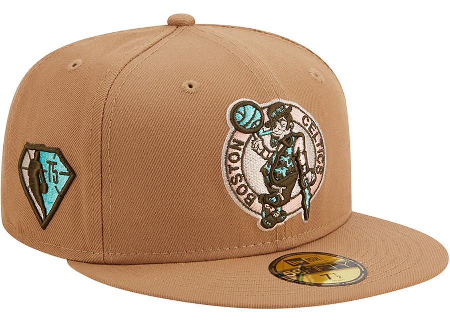 boston-celtics-new-era-nba-75th-anniversary-59fifty-fitted-hat-khaki-teal