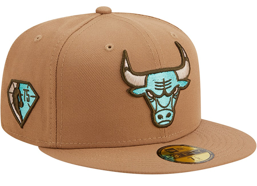 chicago-bulls-new-era-nba-75th-anniversary-59fifty-fitted-hat-khaki-teal-1