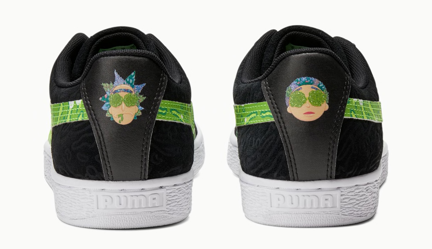 Rick and Morty Puma Suede Shirts and Clothing