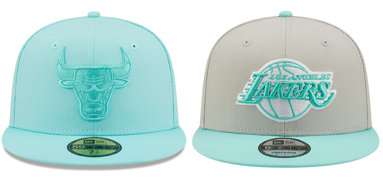 new-era-turquoise-fitted-snapback-caps