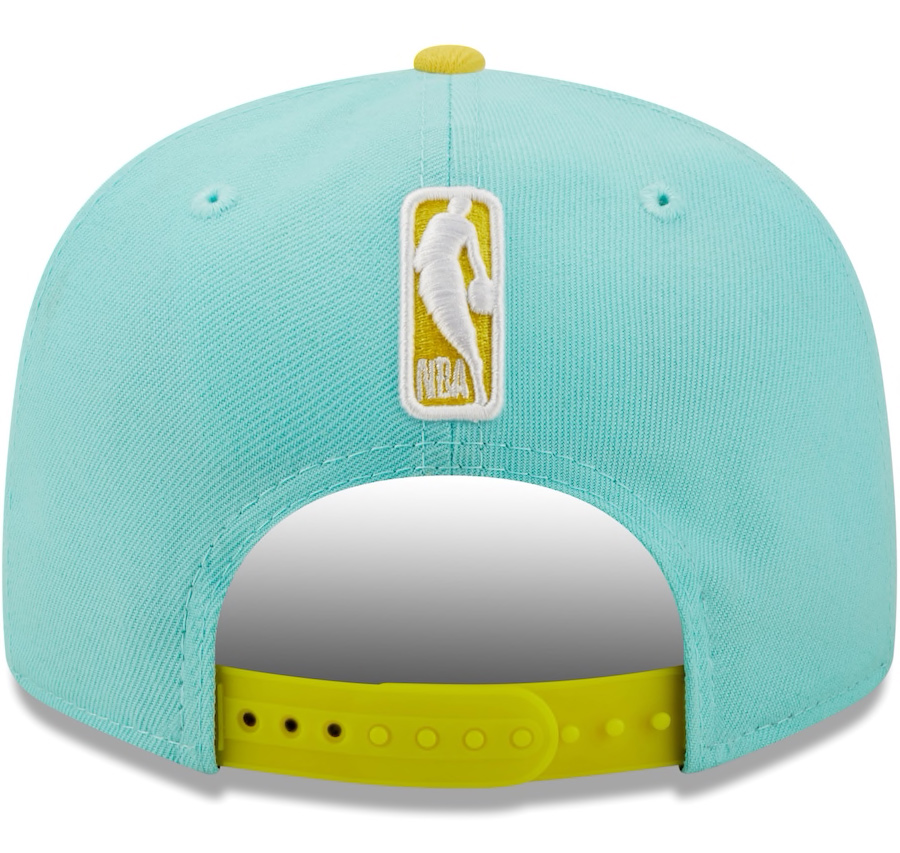 new-era-chicago-bulls-turquoise-yellow-snapback-hat-3