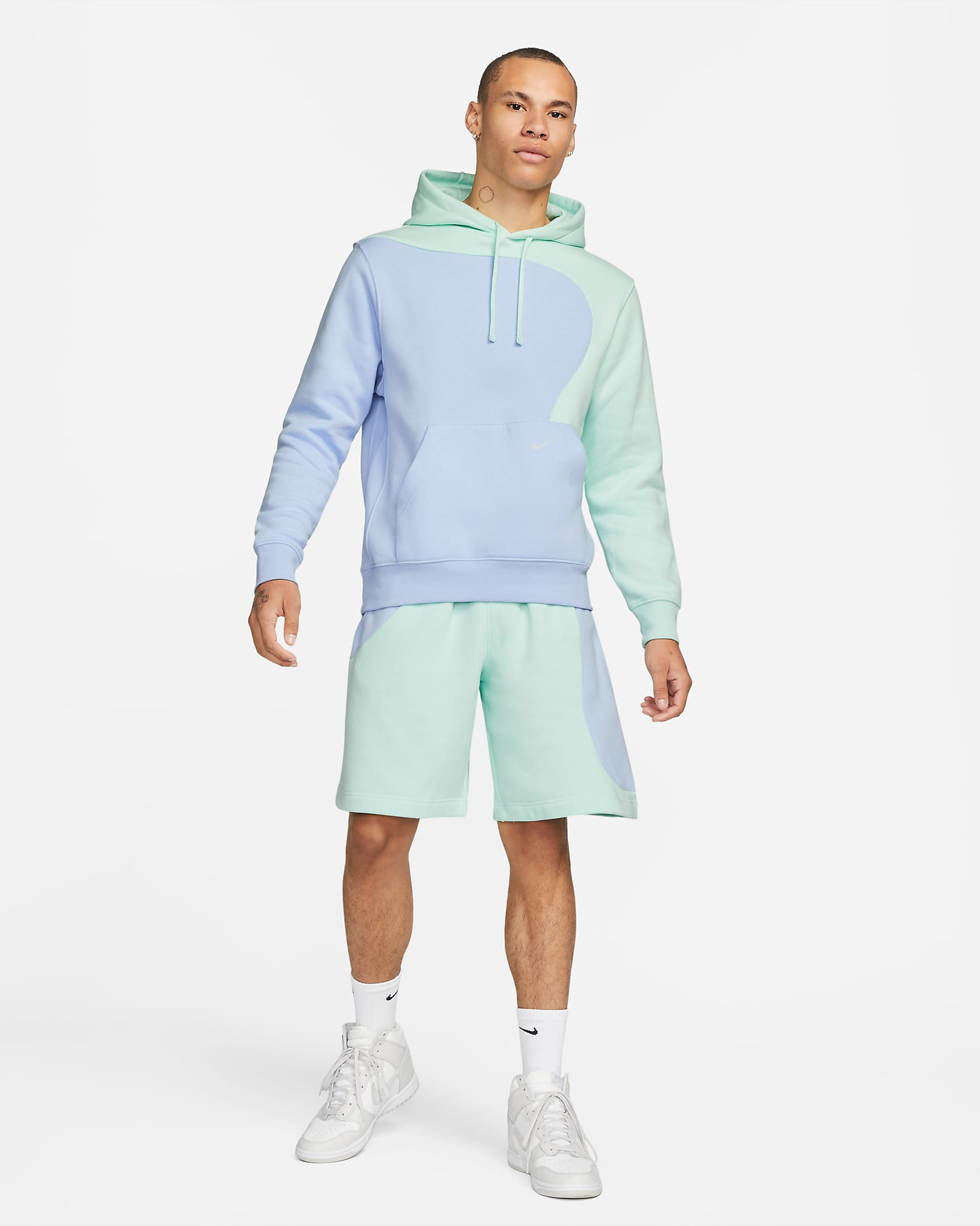 nike-sportswear-color-clash-hoodie-shorts-light-marine-mint-foam